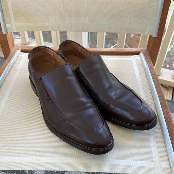 Cole Haan Warren Loafer Brown Leather Slip On Mens 11.5 - Picture 1 of 7